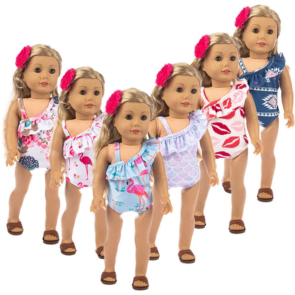 Newborn Doll Swimsuit Set